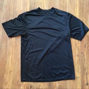 Black athletic shirt size large